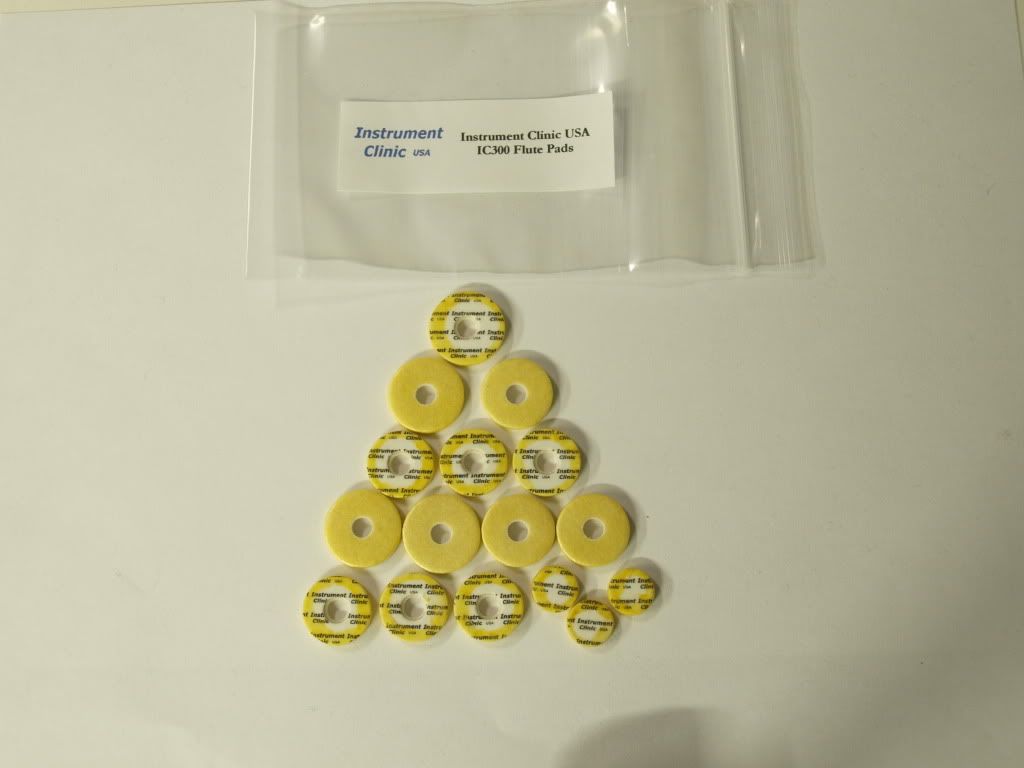 Flute Pad Sets for Sale Instrument Clinic, Band Instrument Repair